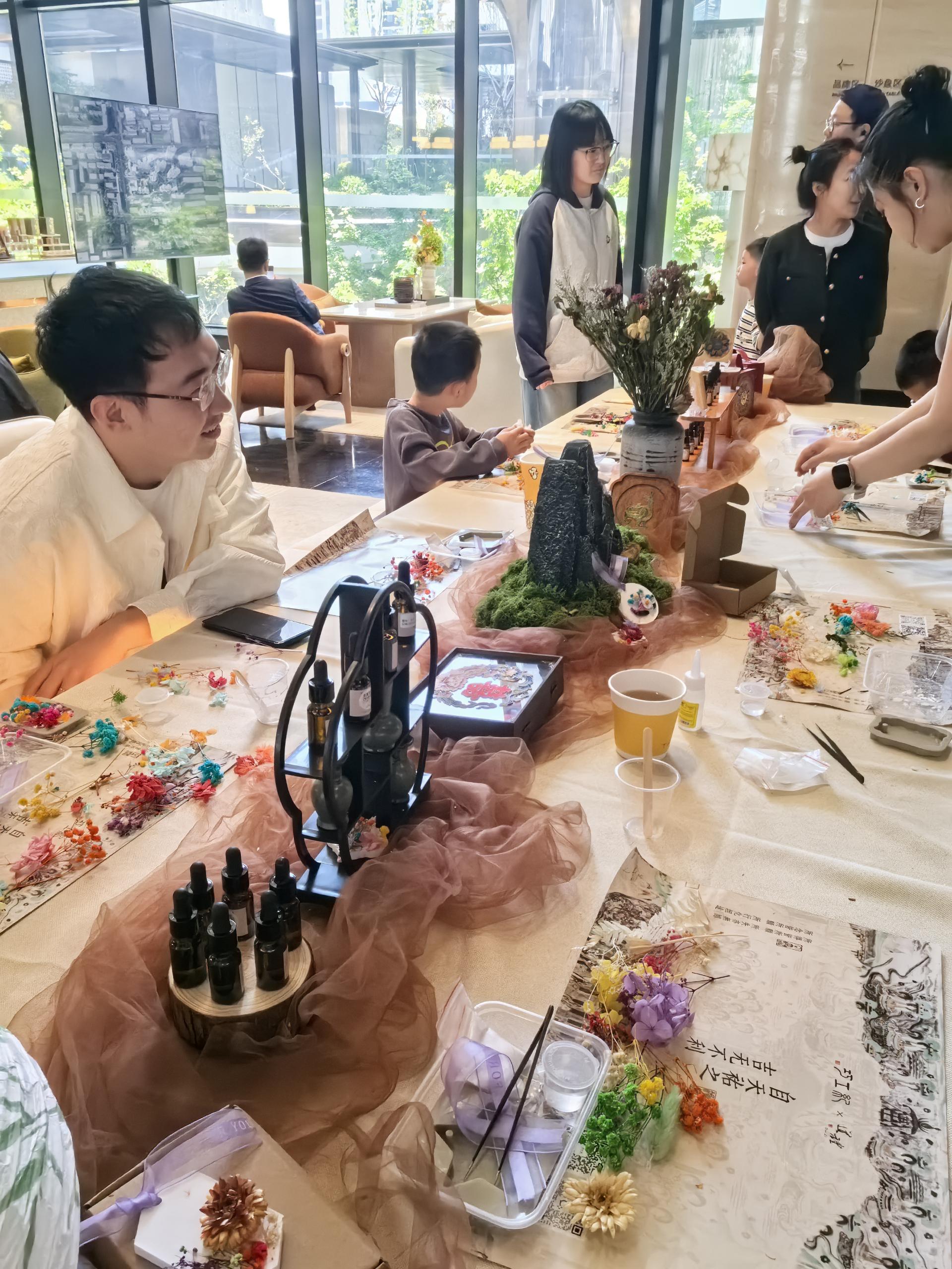 石膏香薰牌 现场图